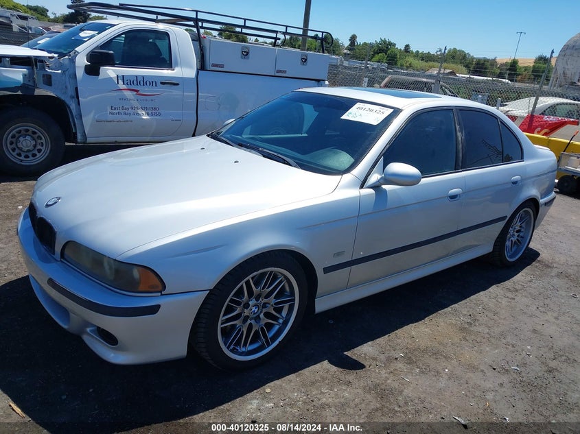 2000 BMW M5 VIN: WBSDE9346YBZ94989 Lot: 40120325