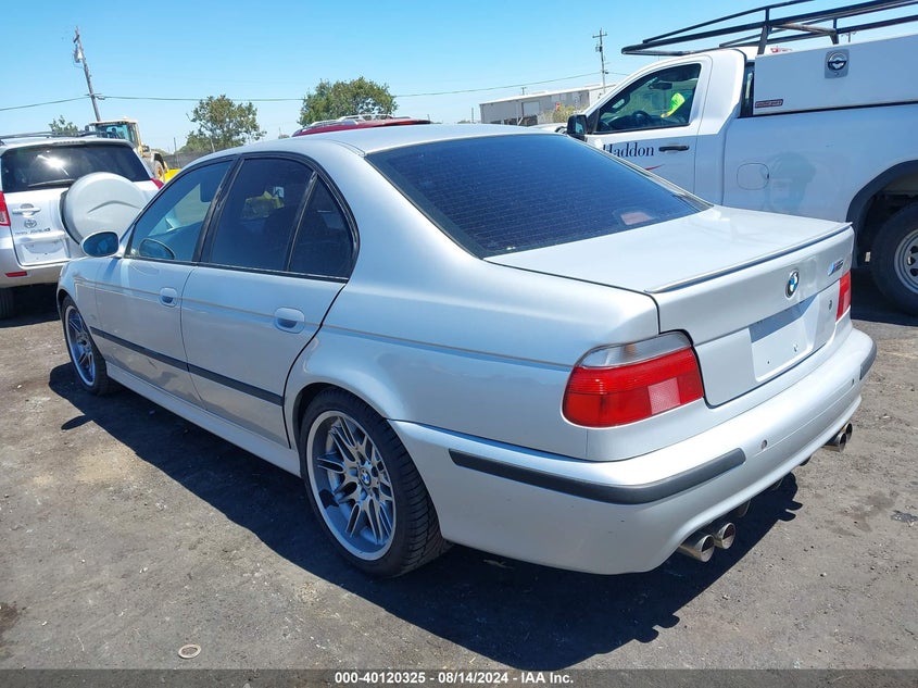 2000 BMW M5 VIN: WBSDE9346YBZ94989 Lot: 40120325