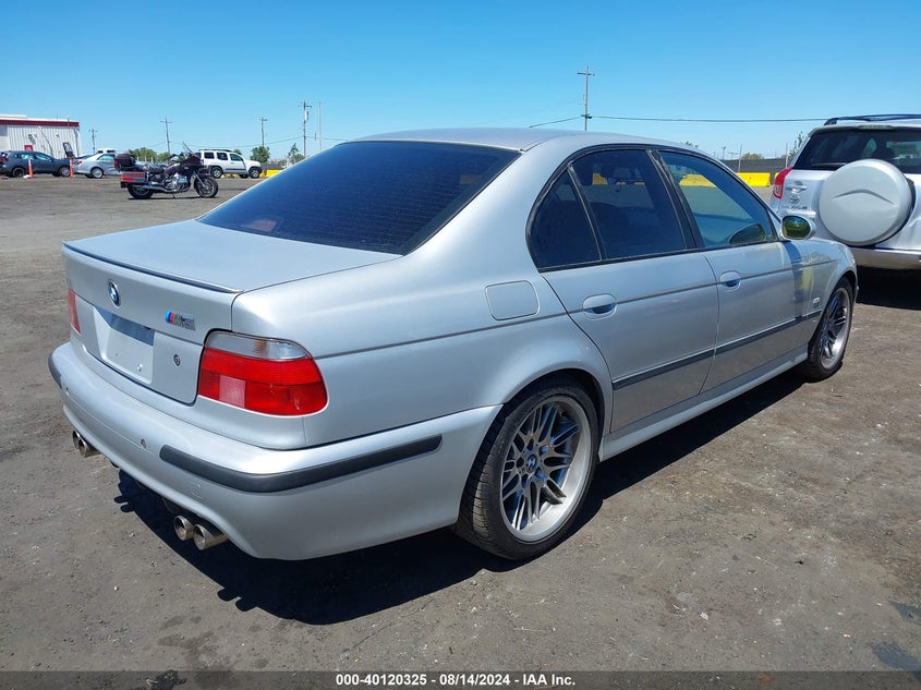 2000 BMW M5 VIN: WBSDE9346YBZ94989 Lot: 40120325