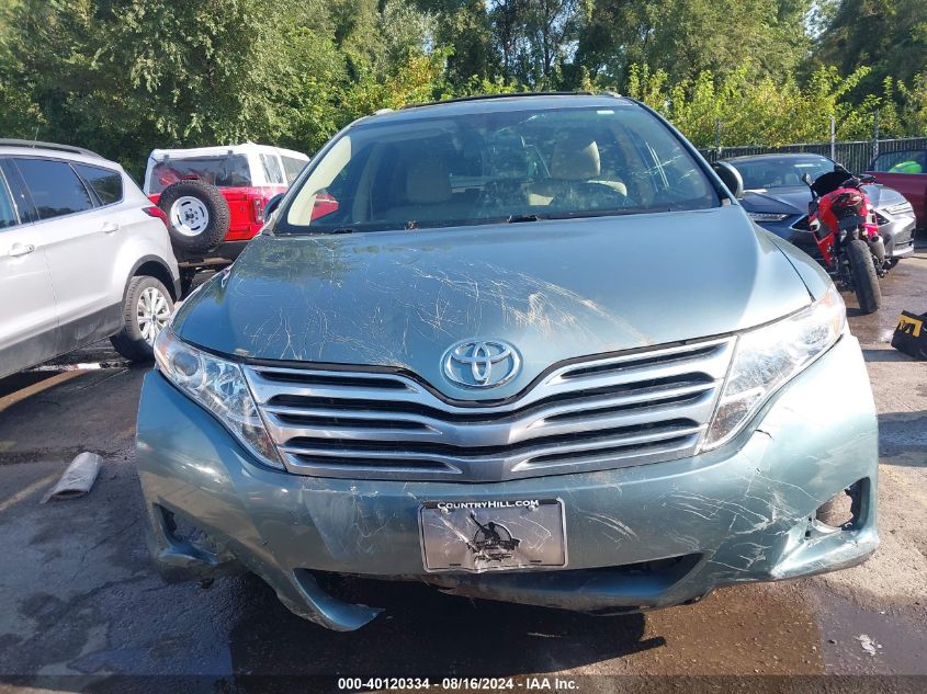 2010 Toyota Venza Base V6 VIN: 4T3ZK3BB6AU022499 Lot: 40120334