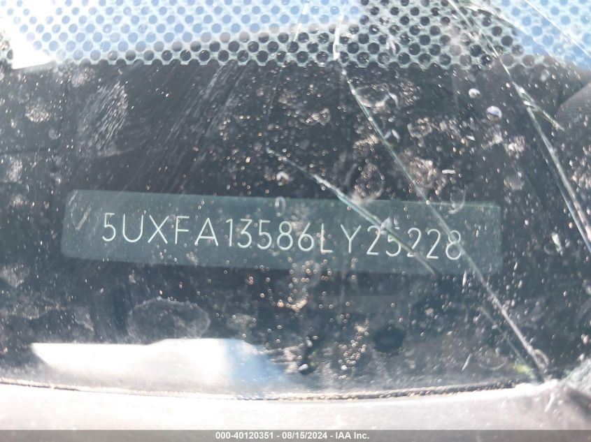 2006 BMW X5 3.0I VIN: 5UXFA13586LY25228 Lot: 40120351