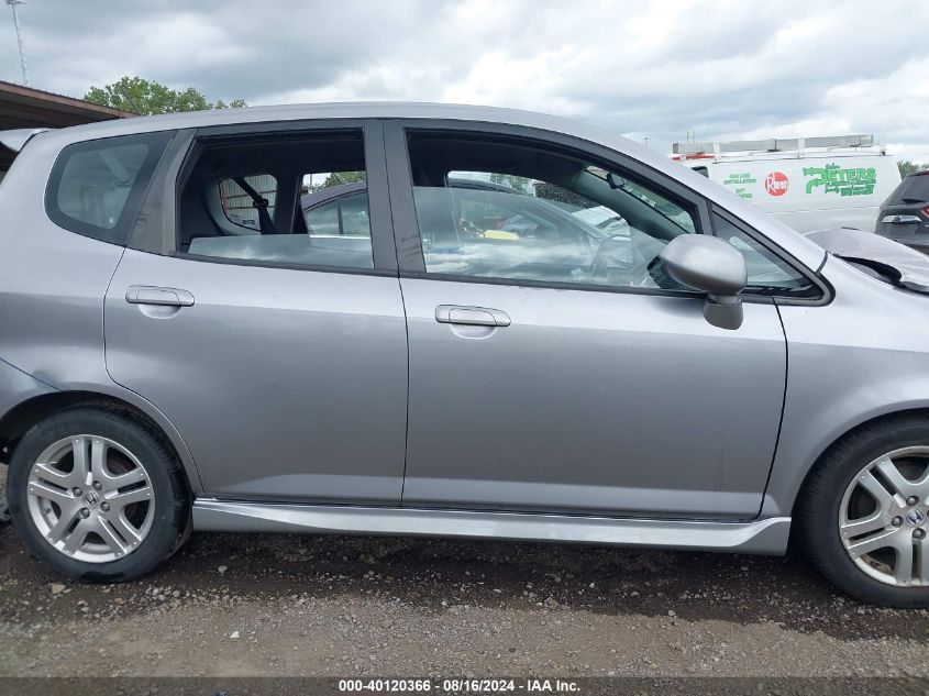 2008 Honda Fit Sport VIN: JHMGD38648S069253 Lot: 40120366