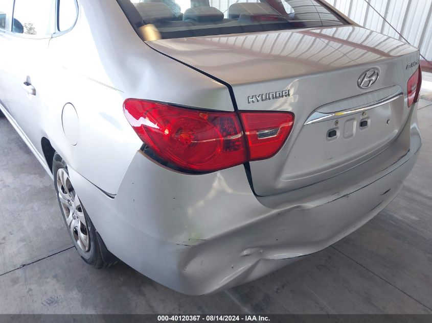 2010 Hyundai Elantra Gls VIN: KMHDU4AD1AU873034 Lot: 40120367
