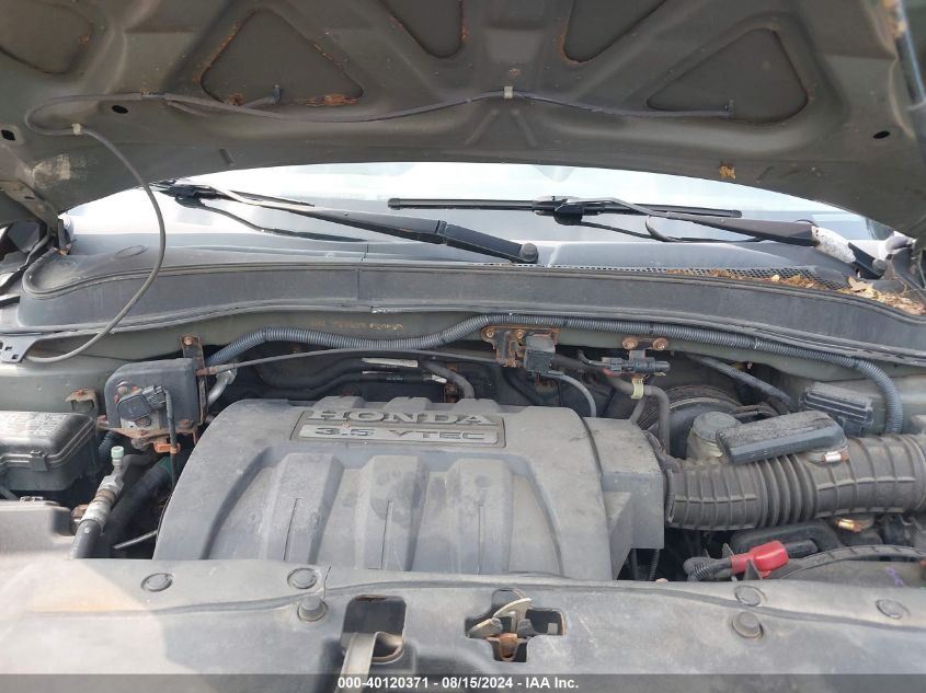 2007 Honda Pilot Ex-L VIN: 2HKYF18537H520620 Lot: 40120371