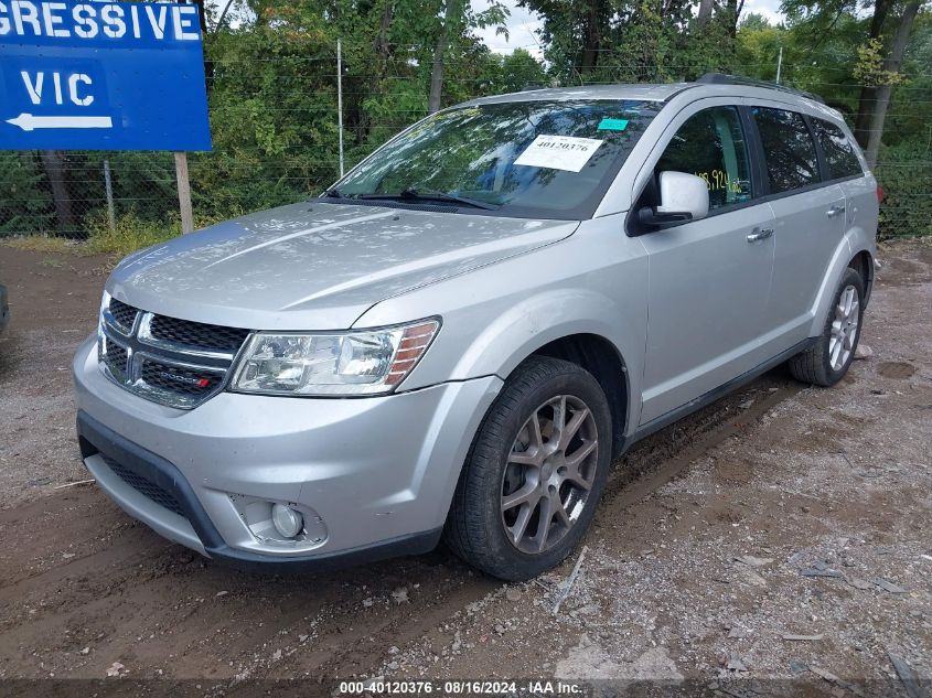 2013 Dodge Journey Crew VIN: 3C4PDCDG2DT588939 Lot: 40120376