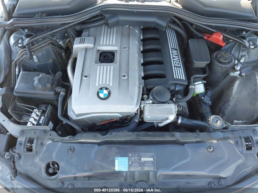 2006 BMW 530I VIN: WBANE73536CM38538 Lot: 40120395