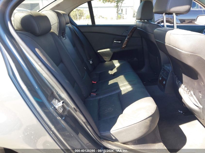 2006 BMW 530I VIN: WBANE73536CM38538 Lot: 40120395