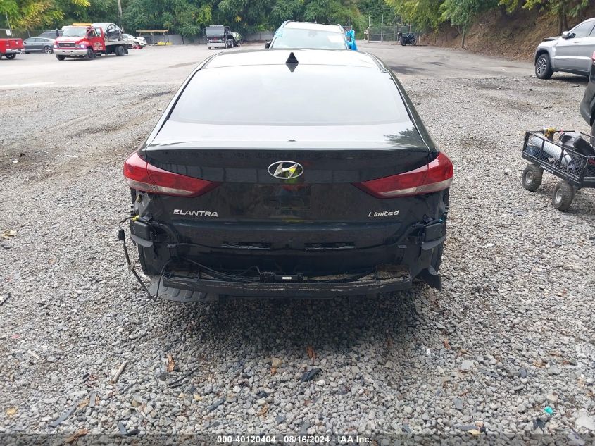 2017 HYUNDAI ELANTRA LIMITED - 5NPD84LF0HH099113