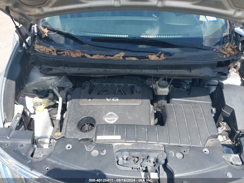 2012 Nissan Murano Le VIN: JN8AZ1MU2CW119543 Lot: 40120411