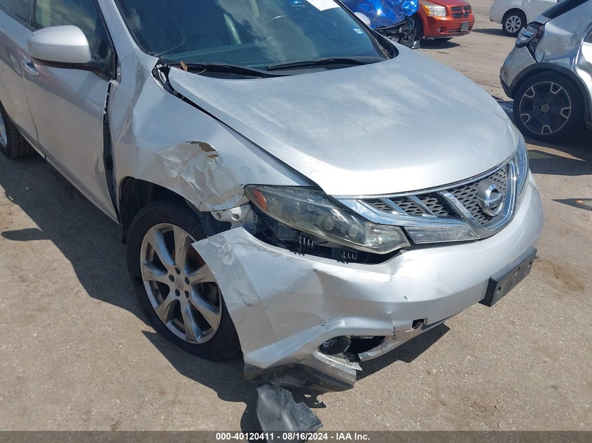 2012 Nissan Murano Le VIN: JN8AZ1MU2CW119543 Lot: 40120411
