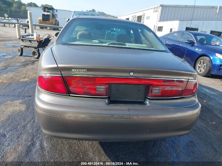 2004 Buick Century VIN: 2G4WS52J841232486 Lot: 40120416