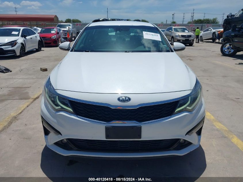 2019 Kia Optima S VIN: 5XXGT4L37KG366218 Lot: 40120418