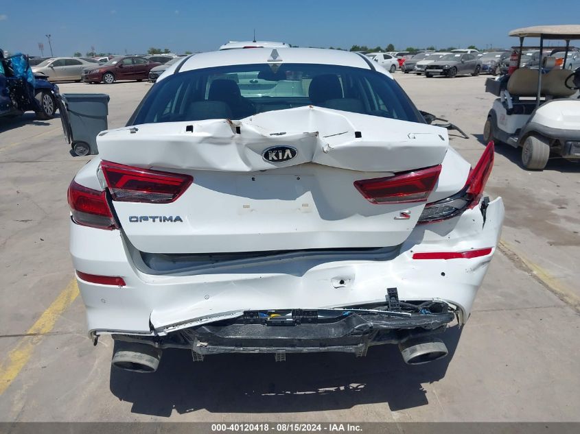 2019 KIA OPTIMA S - 5XXGT4L37KG366218