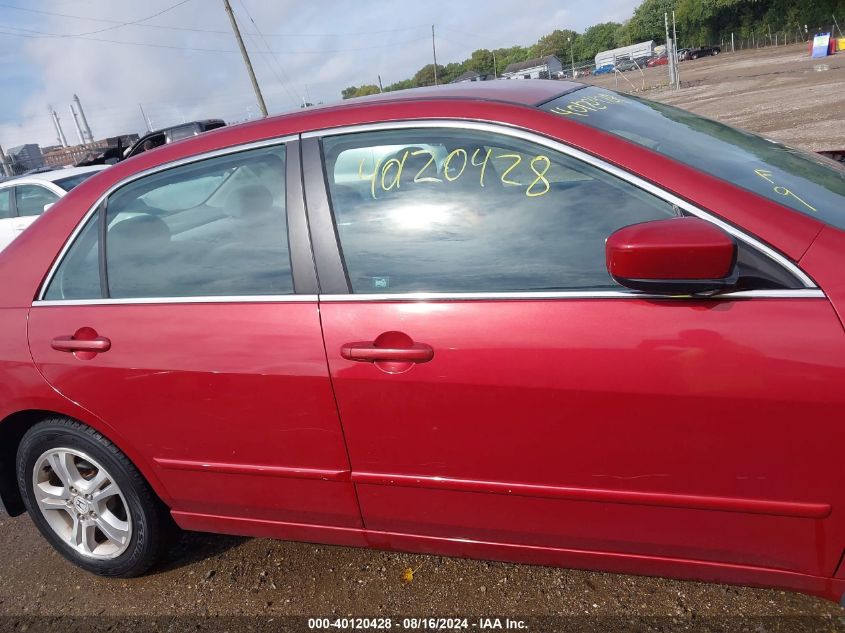 1HGCM56377A106676 2007 Honda Accord 2.4 Se