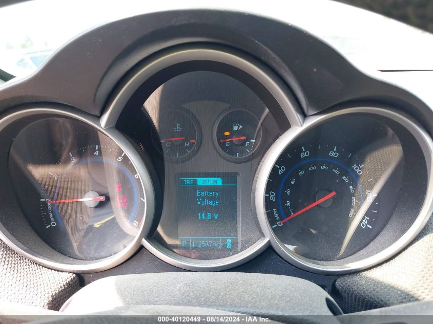 2014 Chevrolet Cruze 1Lt Auto VIN: 1G1PC5SB7E7346281 Lot: 40120449