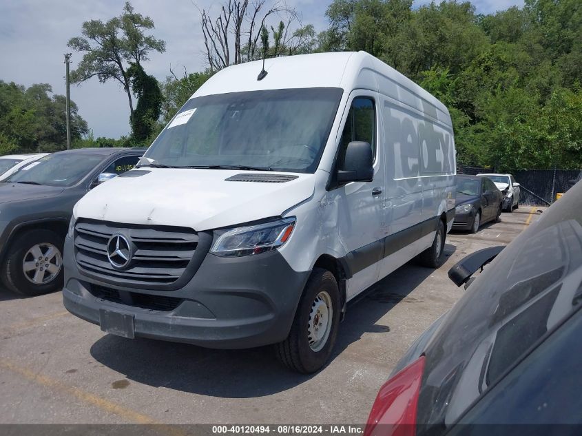 2021 Mercedes-Benz Sprinter 2500 High Roof I4 Diesel VIN: W1Y4DCHY7MT062092 Lot: 40120494