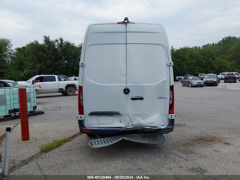 2021 Mercedes-Benz Sprinter 2500 High Roof I4 Diesel VIN: W1Y4DCHY7MT062092 Lot: 40120494