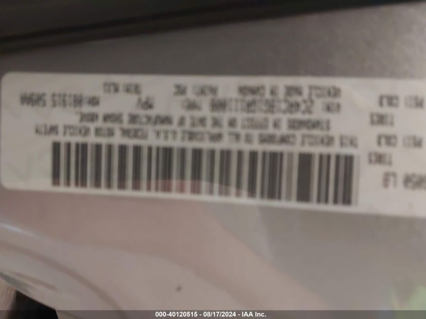 2016 Chrysler Town & Country Touring VIN: 2C4RC1BG1GR111008 Lot: 40120515