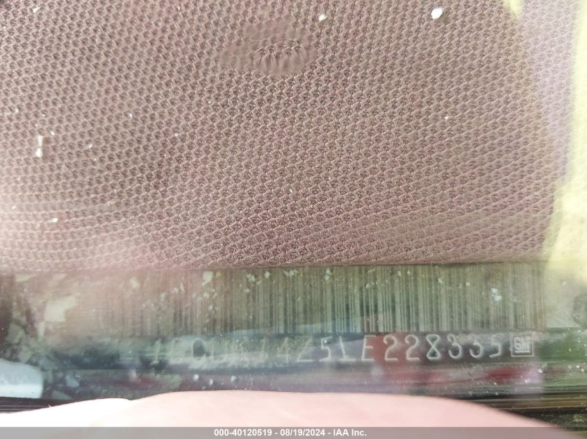 1990 Chevrolet Gmt-400 K1500 VIN: 1GCDK14Z5LE228335 Lot: 40120519