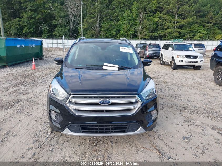 2017 Ford Escape Titanium VIN: 1FMCU0JD6HUA38755 Lot: 40120529