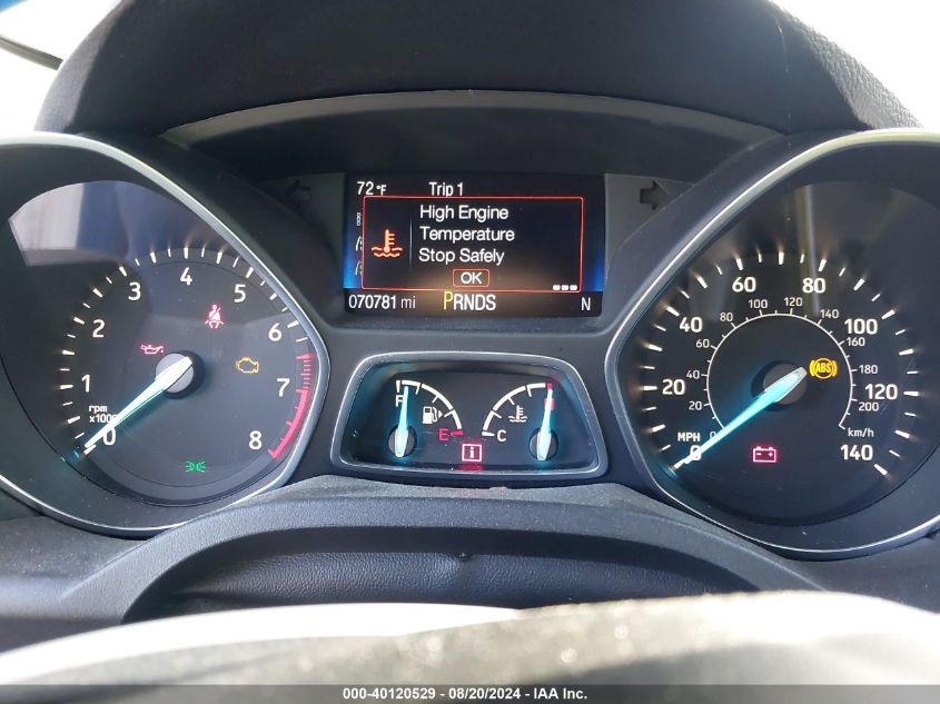 2017 Ford Escape Titanium VIN: 1FMCU0JD6HUA38755 Lot: 40120529