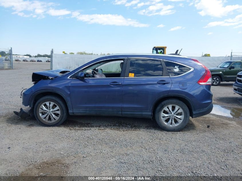 2012 Honda Cr-V Ex-L VIN: JHLRM4H72CC017943 Lot: 40120545