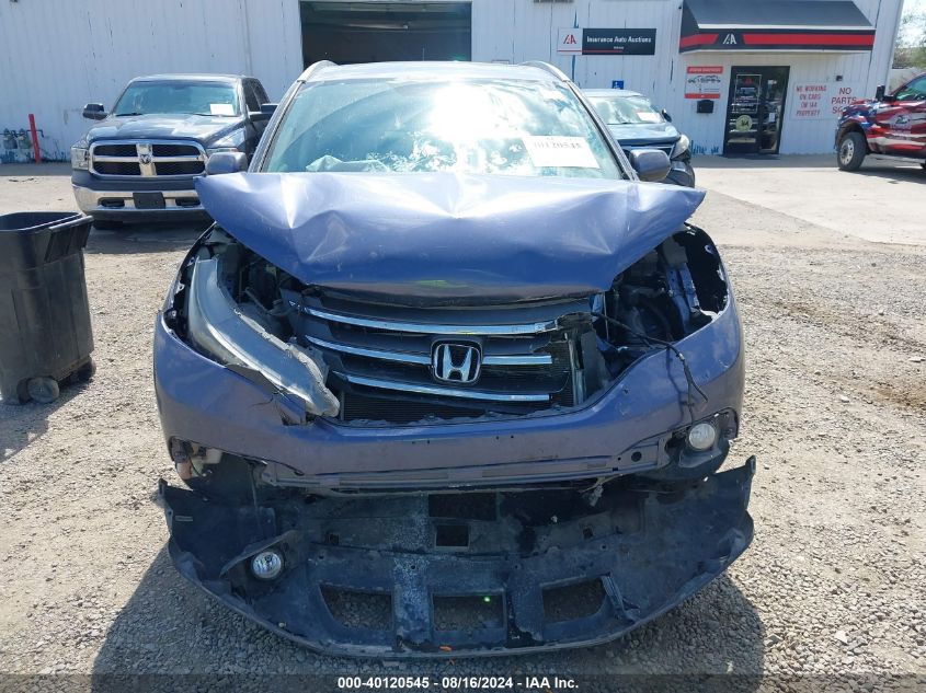 2012 Honda Cr-V Ex-L VIN: JHLRM4H72CC017943 Lot: 40120545