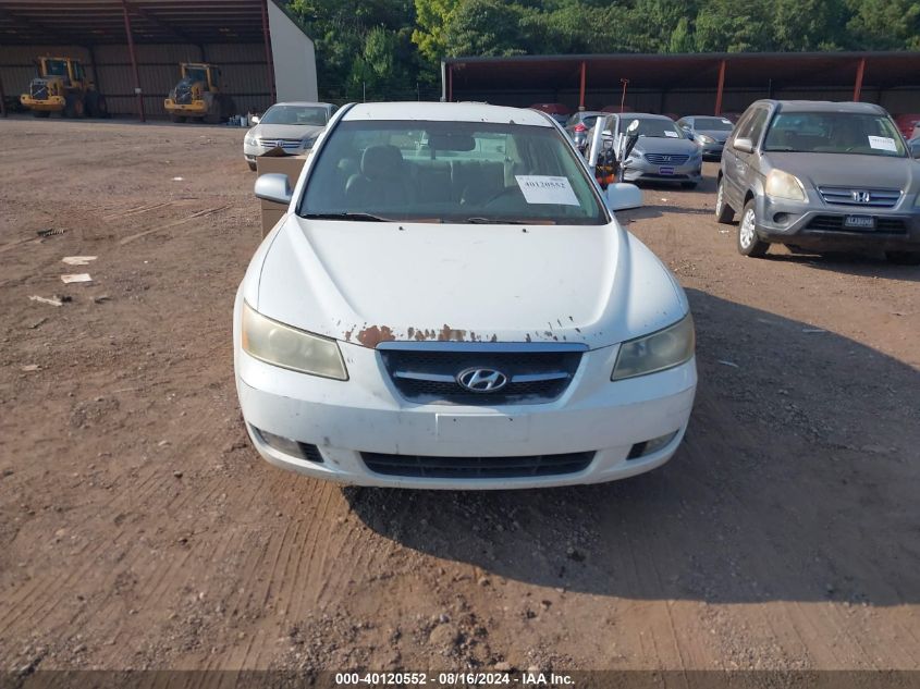 2007 Hyundai Sonata Limited/Se V6 VIN: 5NPEU46F57H210264 Lot: 40120552