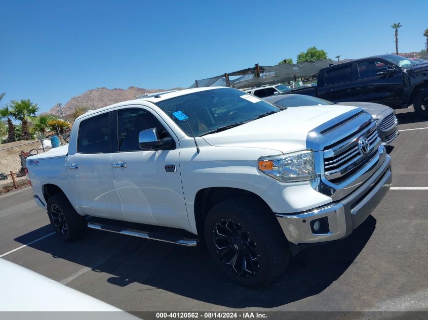 2017 Toyota Tundra 1794 5.7L V8 VIN: 5TFAW5F11HX645372 Lot: 40120562