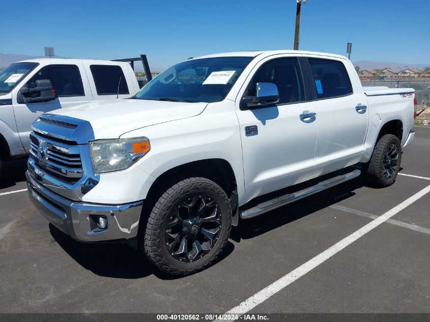 2017 Toyota Tundra 1794 5.7L V8 VIN: 5TFAW5F11HX645372 Lot: 40120562