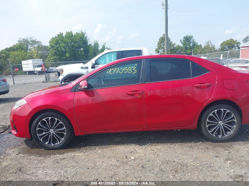 2014 Toyota Corolla S Plus VIN: 2T1BURHE6EC026973 Lot: 40120583