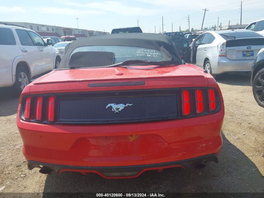 2015 FORD MUSTANG ECOBOOST PREMIUM - 1FATP8UH1F5418964