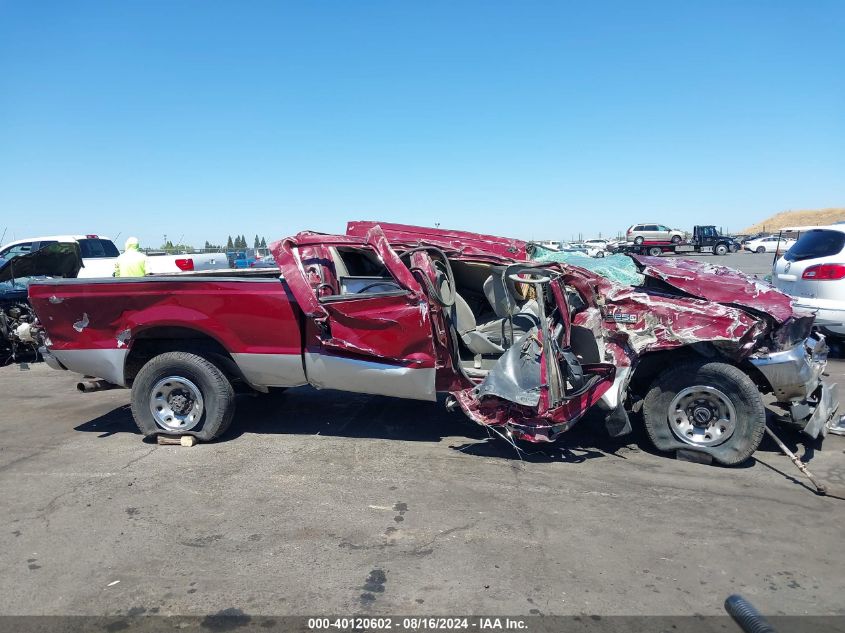 2004 Ford F-250 Lariat/Xl/Xlt VIN: 1FTNW21P94E108084 Lot: 40120602