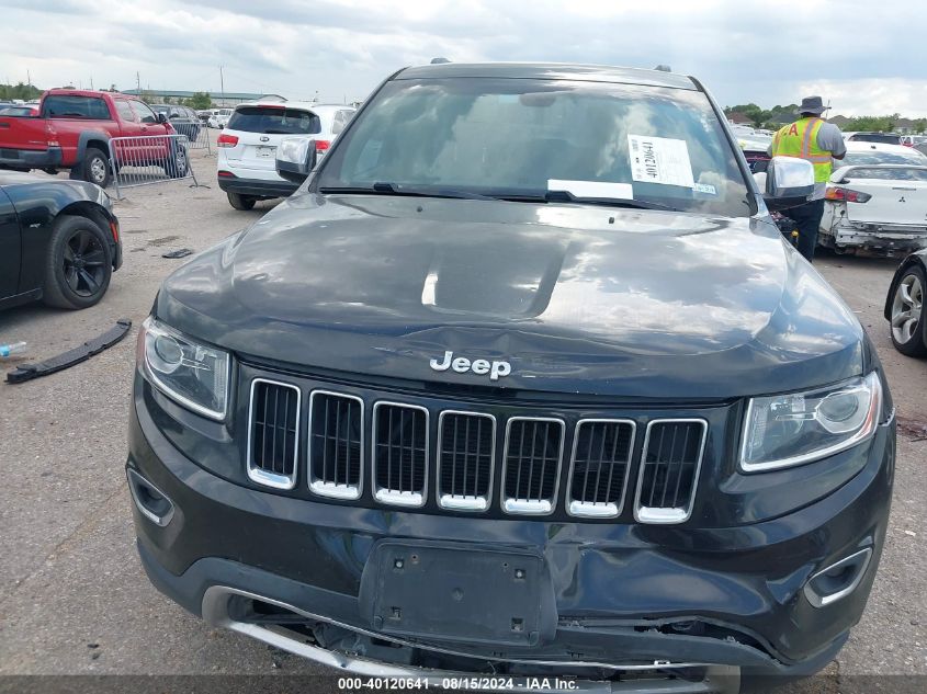 2015 Jeep Grand Cherokee Limited VIN: 1C4RJEBG0FC126183 Lot: 40120641