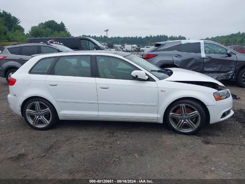 2013 Audi A3 2.0T Premium VIN: WAUMFAFM2DA034065 Lot: 40120651