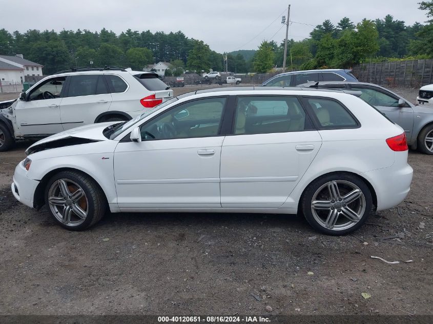 2013 Audi A3 2.0T Premium VIN: WAUMFAFM2DA034065 Lot: 40120651