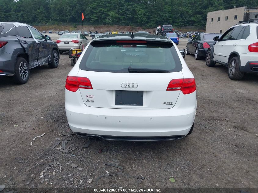 2013 Audi A3 2.0T Premium VIN: WAUMFAFM2DA034065 Lot: 40120651