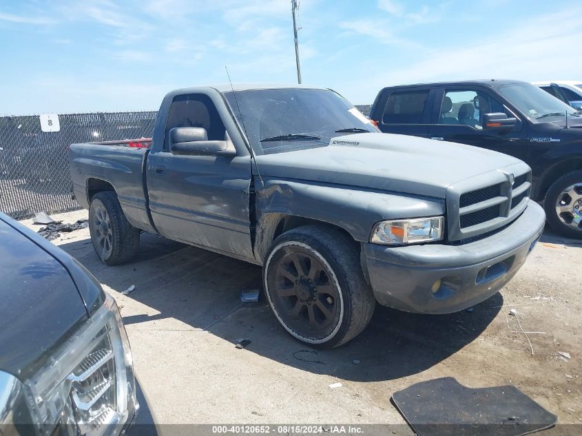 1999 Dodge Ram 1500 VIN: 1B7HF16Y0XS267318 Lot: 40120652