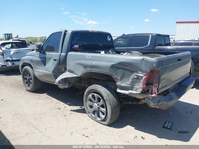 1999 Dodge Ram 1500 VIN: 1B7HF16Y0XS267318 Lot: 40120652