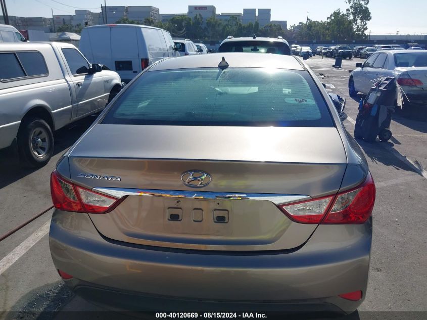 2014 HYUNDAI SONATA GLS - 5NPEB4AC4EH947147