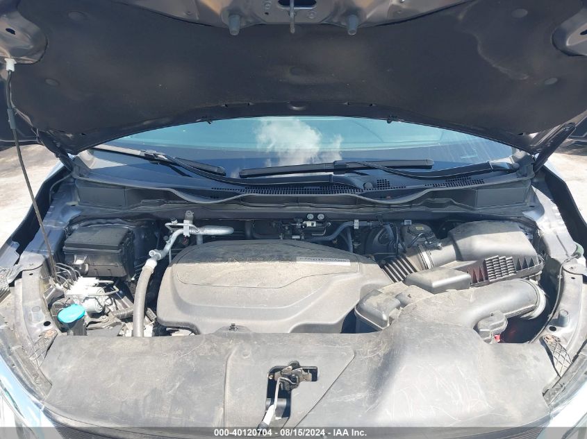 2018 Honda Odyssey Ex-L VIN: 5FNRL6H73JB018563 Lot: 40120704