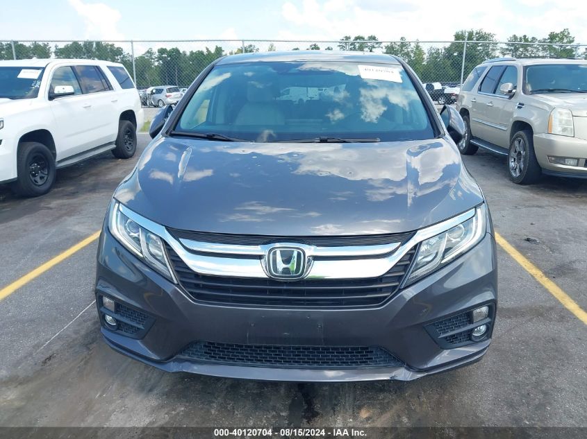 2018 Honda Odyssey Ex-L VIN: 5FNRL6H73JB018563 Lot: 40120704