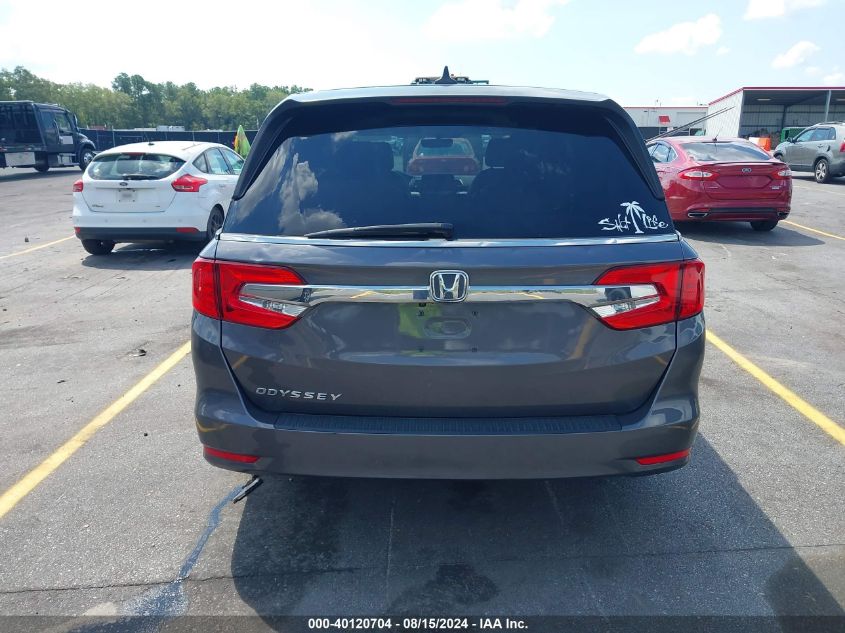 2018 Honda Odyssey Ex-L VIN: 5FNRL6H73JB018563 Lot: 40120704