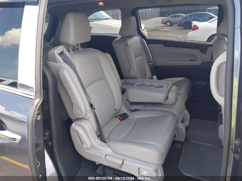 2018 Honda Odyssey Ex-L VIN: 5FNRL6H73JB018563 Lot: 40120704