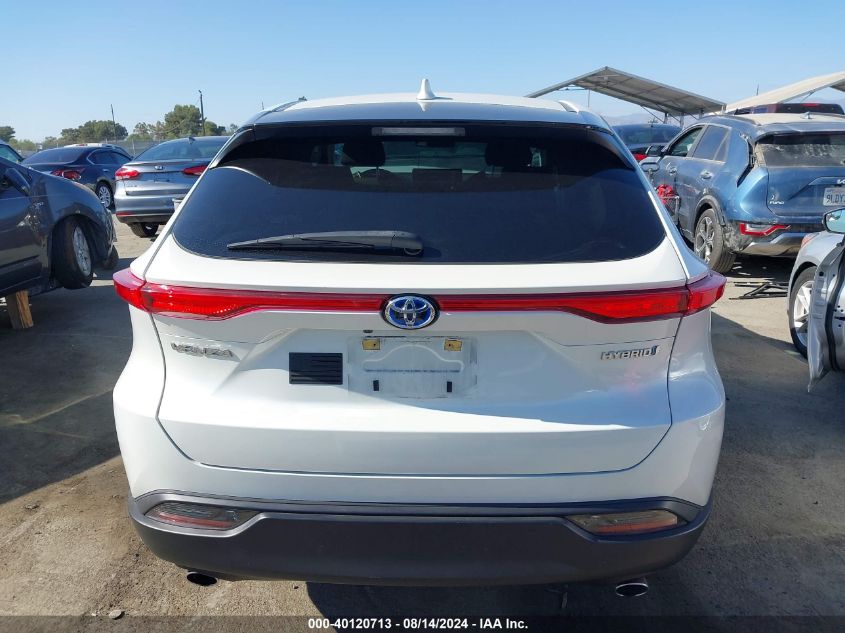 2021 Toyota Venza Le VIN: JTEAAAAH2MJ082420 Lot: 40120713