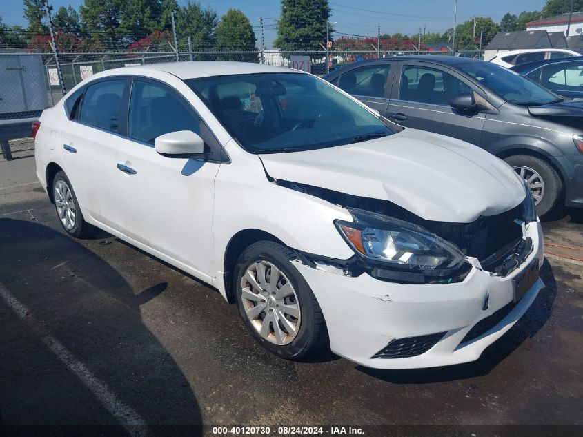 2017 Nissan Sentra Sv VIN: 3N1AB7AP3HY401002 Lot: 40120730