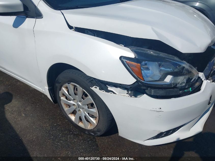 2017 Nissan Sentra Sv VIN: 3N1AB7AP3HY401002 Lot: 40120730