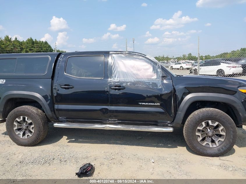 2022 Toyota Tacoma Trd Off Road VIN: 3TYCZ5AN3NT076895 Lot: 40120748