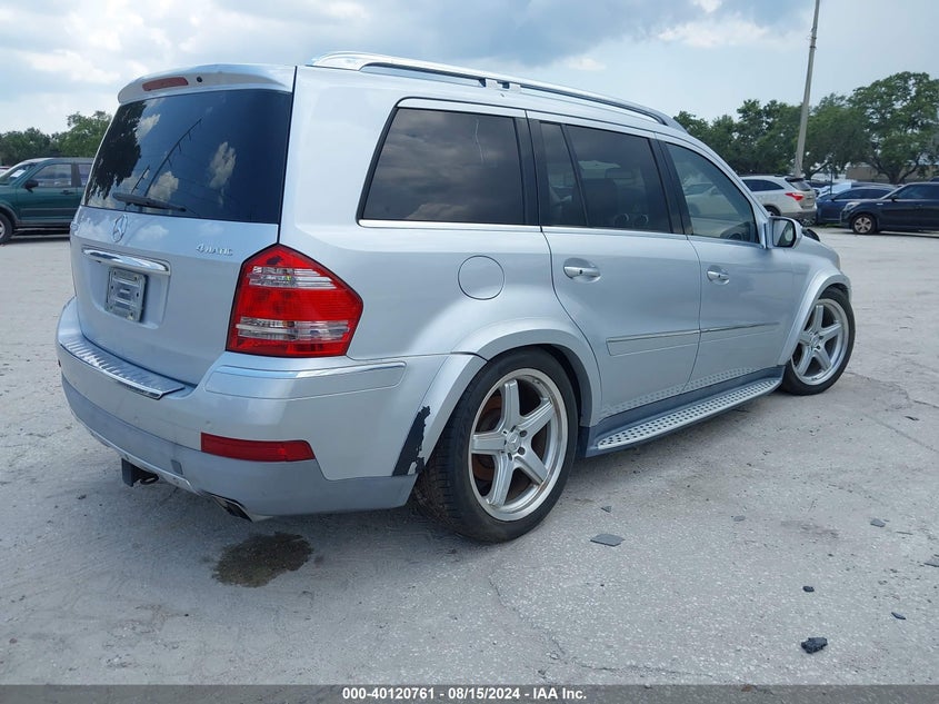 2009 Mercedes-Benz Gl 550 4Matic VIN: 4JGBF86E89A461961 Lot: 40120761