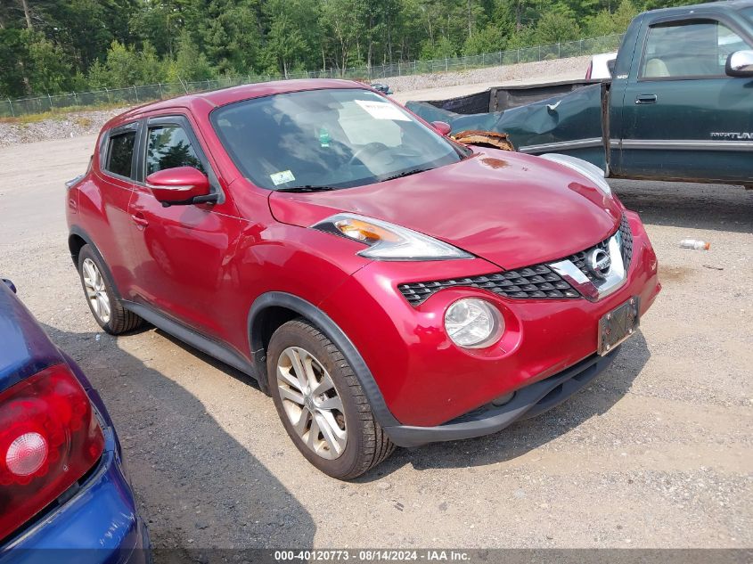 2015 Nissan Juke Sl VIN: JN8AF5MR2FT508085 Lot: 40120773